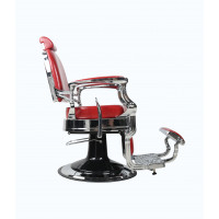 Barber Chair - OVALO - Herrenstuhl - Red
