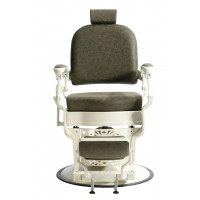 Barber Chair - OVALO Cream - Herrenstuhl - Vintage Brown