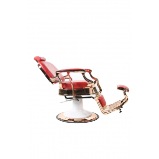 Barber Chair - OVALO Rosegold - Red