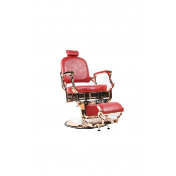 Barber Chair - OVALO Rosegold - Red