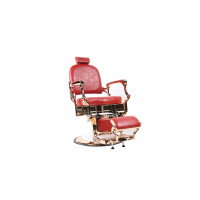 Barber Chair - OVALO Rosegold - Red