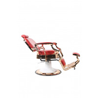 Barber Chair - OVALO Rosegold - Red