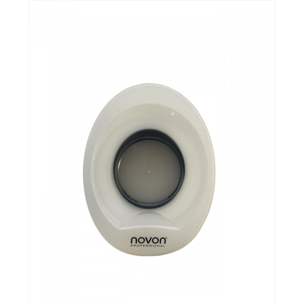 Novon Professional Färbeschale Transparent Gummi Weiß