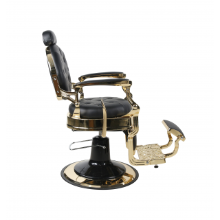 Barber Chair - THE CHESTER - Gold - Black