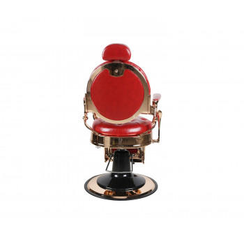 Barber Chair - THE CHESTER - Rosegold - Red