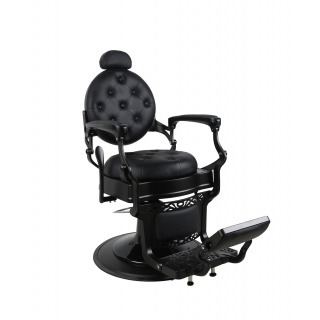 Barber Chair - THE CHESTER - Black Matte- Black