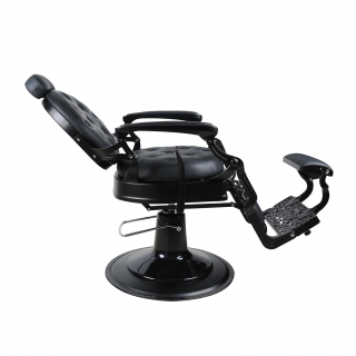 Barber Chair - THE CHESTER - Black Matte- Black