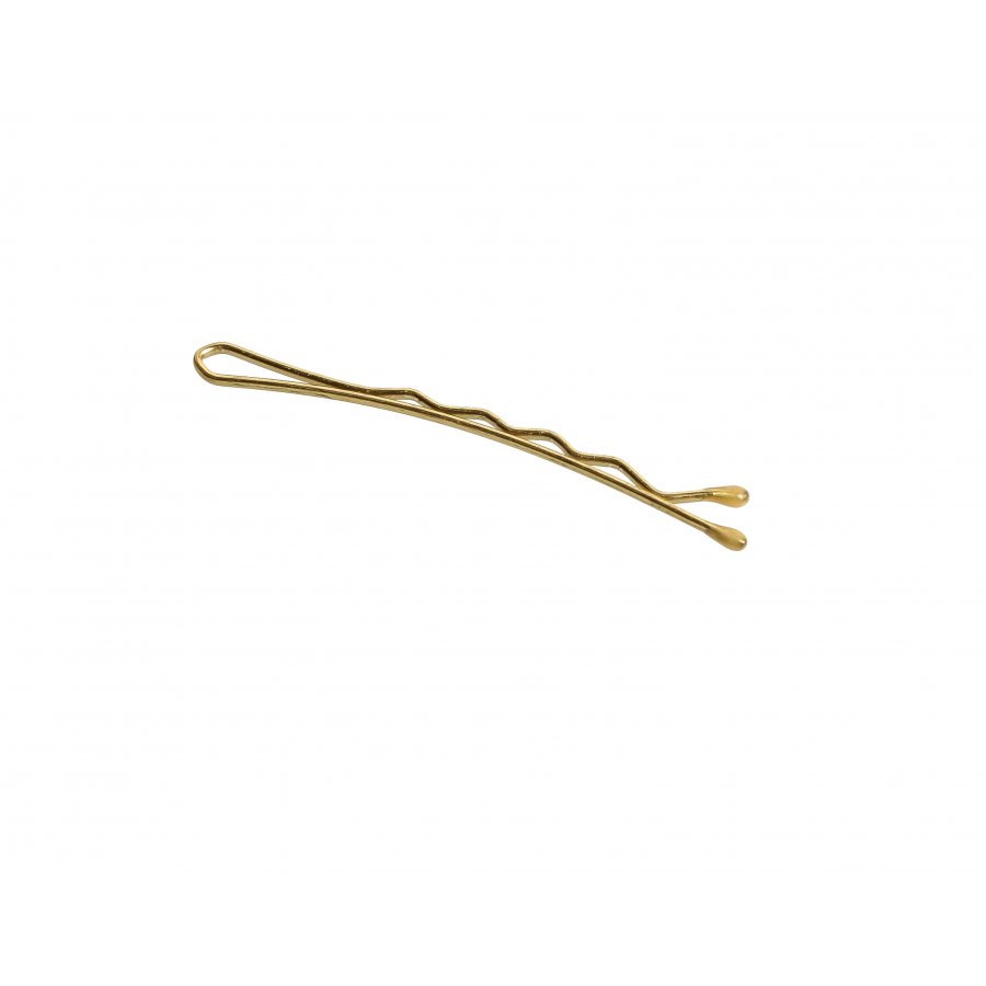 Hair Grips Gold with Ball 70 mm - 500 g