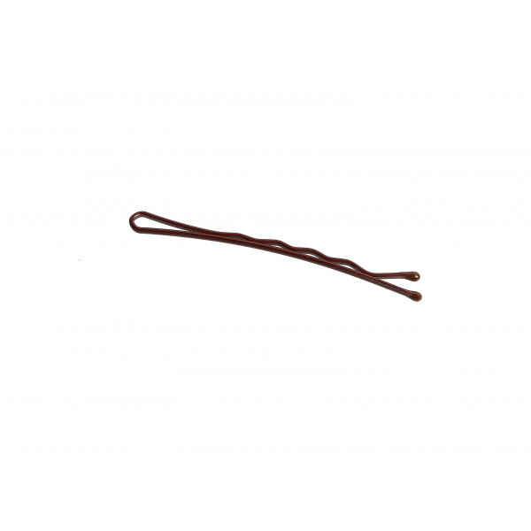 Hair Grips Brown with Ball 50mm - 500g