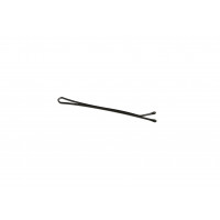 Hair Grips Black Straight with Ball 70mm - 500g