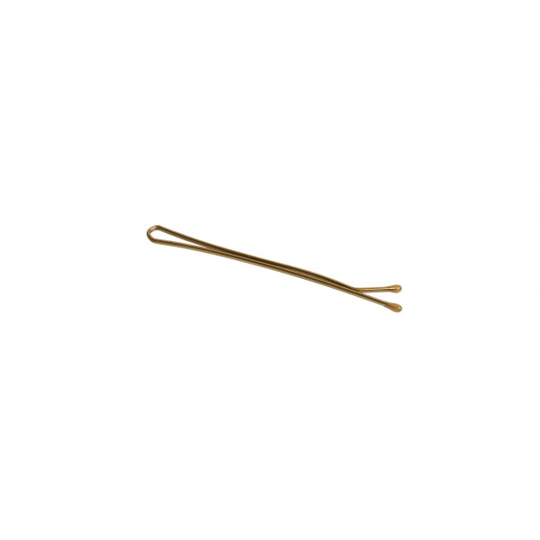 Hair Grips Gold Straight with Ball 50mm - 500g