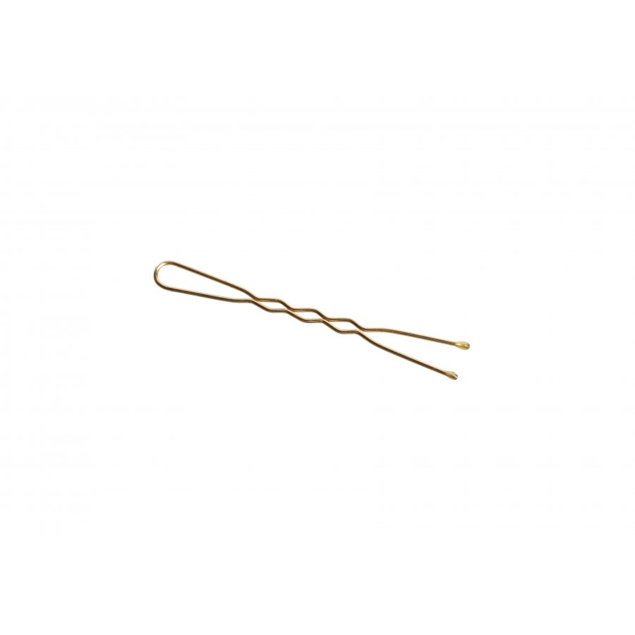 Hair Pins Gold with Balls 65 mm - 500 g
