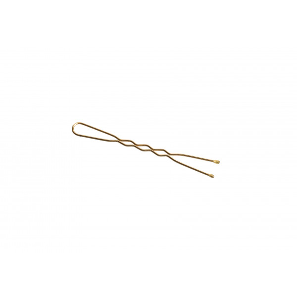 Hair Pins Gold with Balls 65mm - 500g