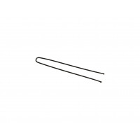 Hair Pins Black with Balls 60mm - 500g