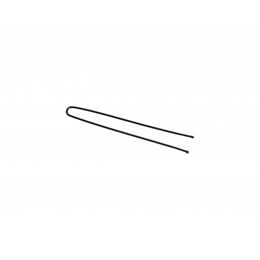 Hair Pins Black with Balls 80 mm - 500 g