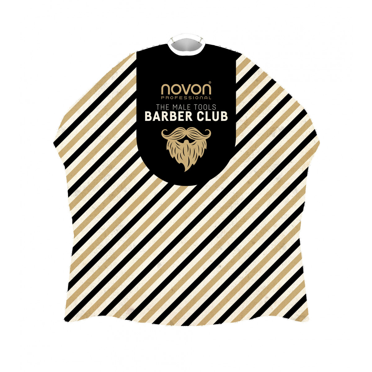 Novon Hairdresser Cape / Umhang Barber Stripes...
