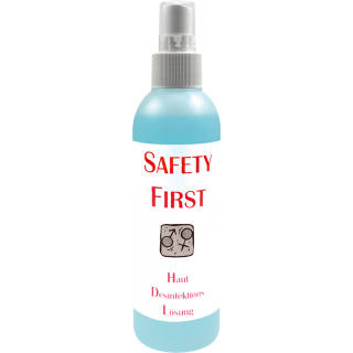 Safety First Haut Desinfektion Lösung 200ml - antibakteriell Hygiene