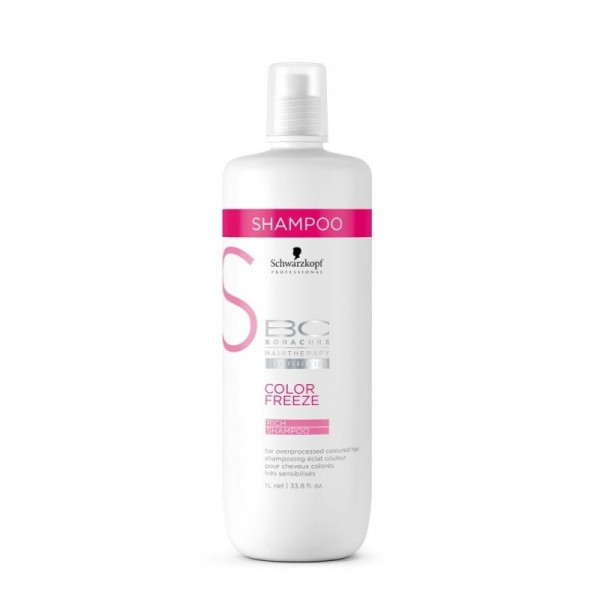 Schwarzkopf BC Bonacure Hairtherapy Color Freeze Farbglanz Shampoo 1000ml