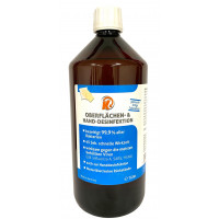 Oberflächen und Hand Desinfektion antibakteriell 1000ml beseitigt 99,9% aller Bakterien