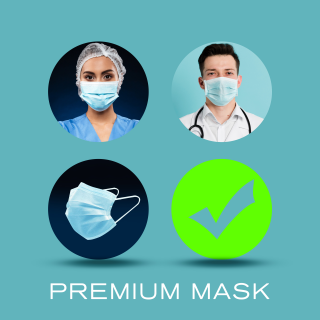 10er Pack 4-Lagig Schutzmaske Mundschutz Maske Gesichtsmaske Filtermaske Einweg Atemschutz