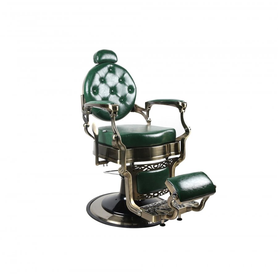 Barber Chair - OVEREST - Green - Gold