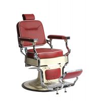 Barber Chair - PHOENIX - Burgund - Cream