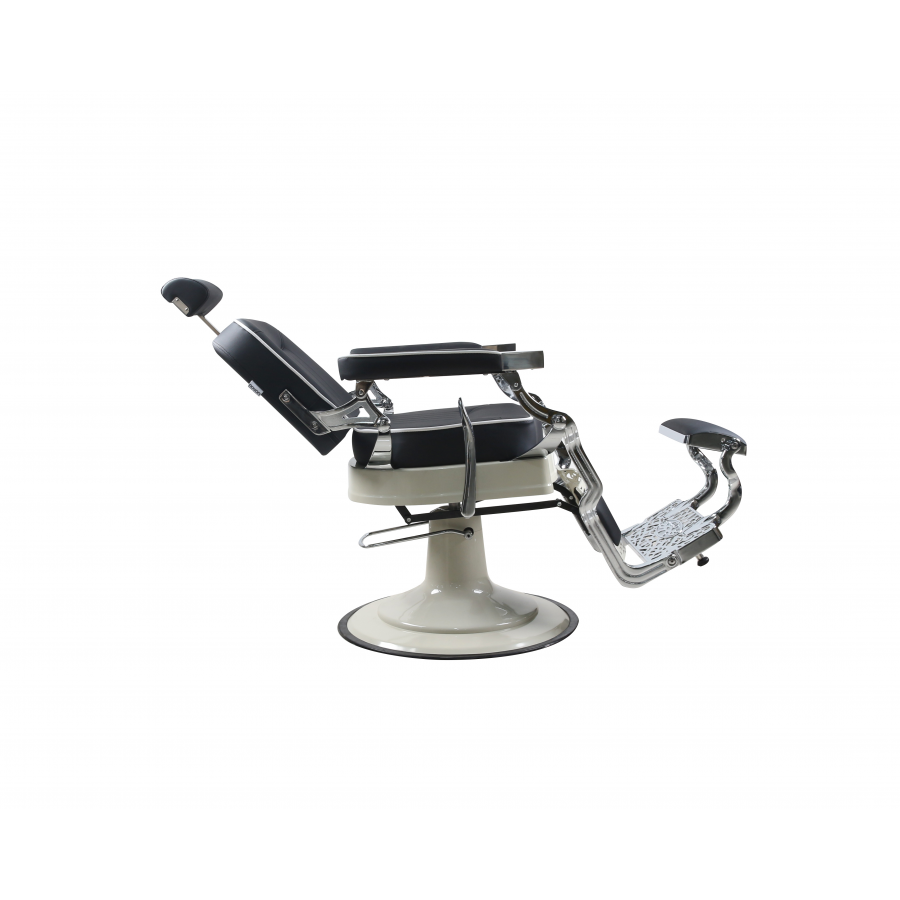 Barber Chair THE CHESTER Herrenstuhl Black Vintage