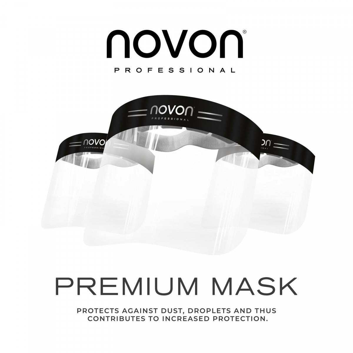 Novon Professional Schutzvisier Schutzmaske Gesichtsmaske...