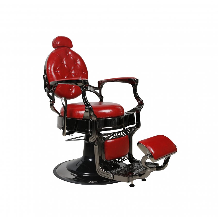 Barber Chair - CHESTERLUX - Herrenstuhl - Red Shiny