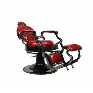 Barber Chair - CHESTERLUX - Herrenstuhl - Red Shiny
