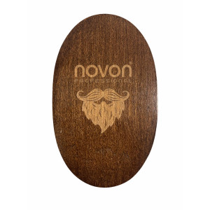 Novon Professional Barber Club Bartbürste Wooden Brush