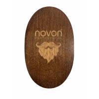 Novon Professional Barber Club Bartbürste Wooden Brush