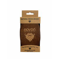 Novon Professional Barber Club Bartbürste Wooden Brush