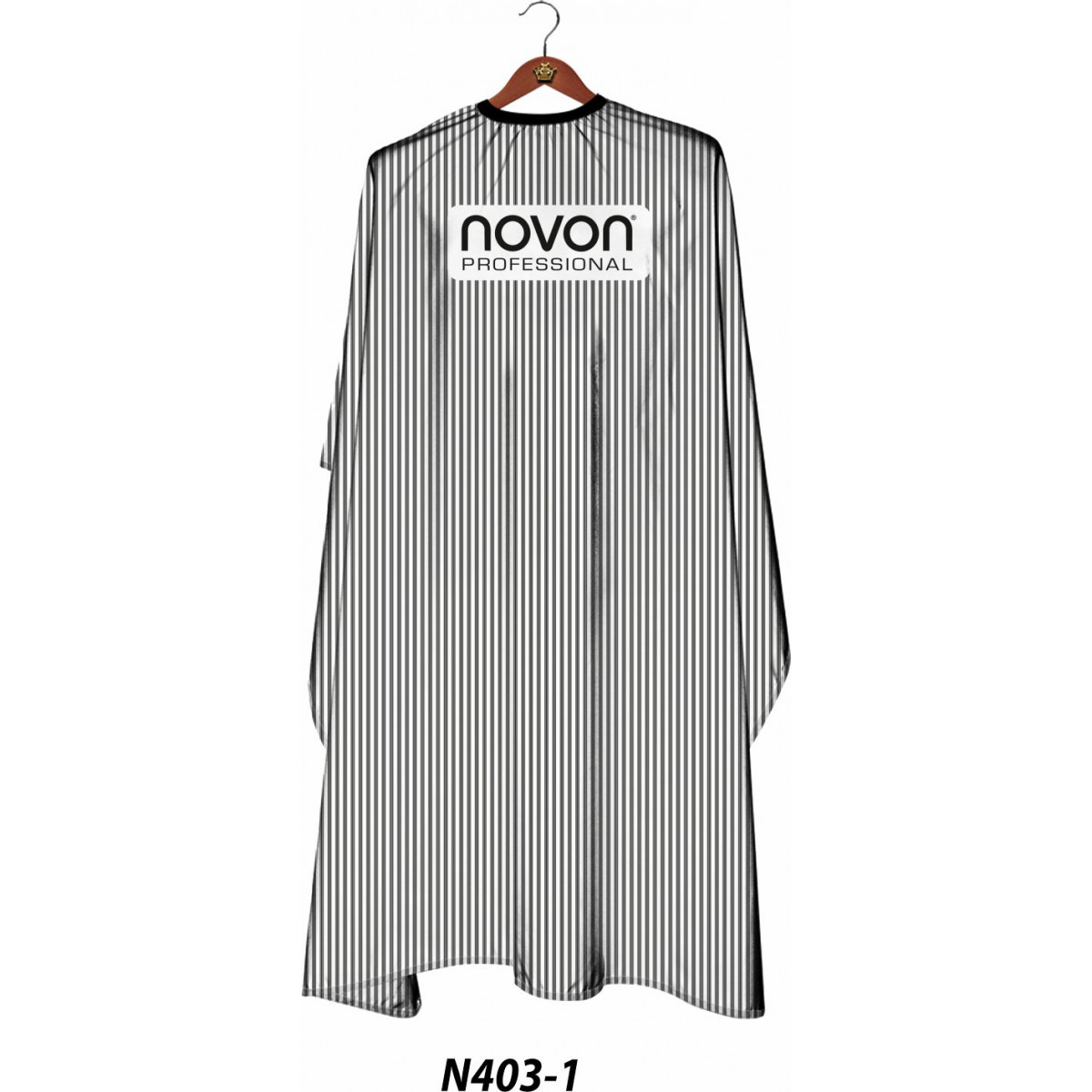 Novon Professional Hairdresser Cape/ Umhang - weiß...