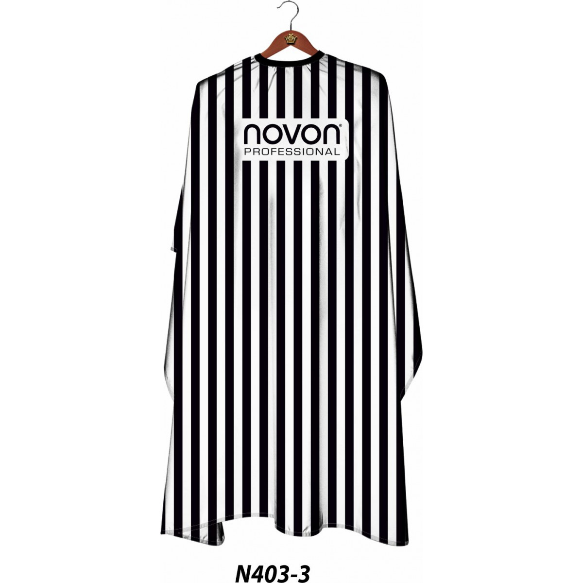 Novon Professional Hairdresser Cape/ Umhang - weiß...
