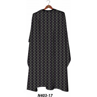 Novon Professional Hairdresser Cape/ Umhang - schwarz mit Novon mini Logo