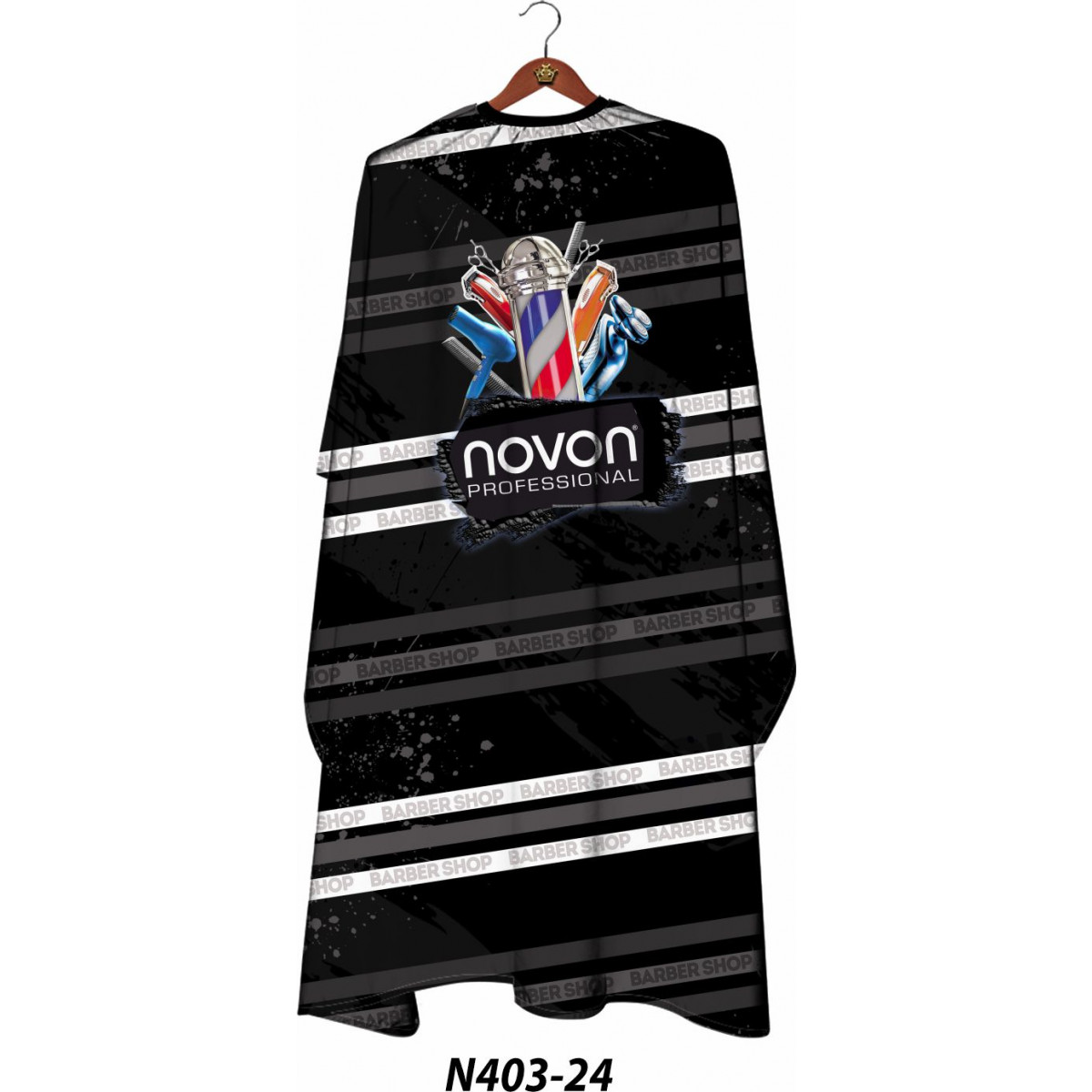 Novon Professional Hairdresser Cape/ Umhang - Barbershop...