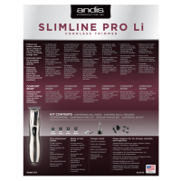 Andis SlimLine Pro LI Silber