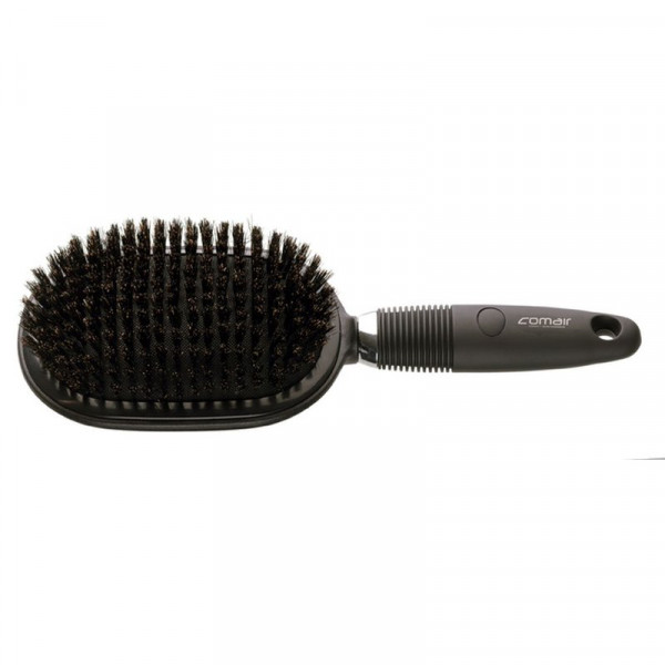 Comair Paddle Brush schwarz mit Schweineborsten