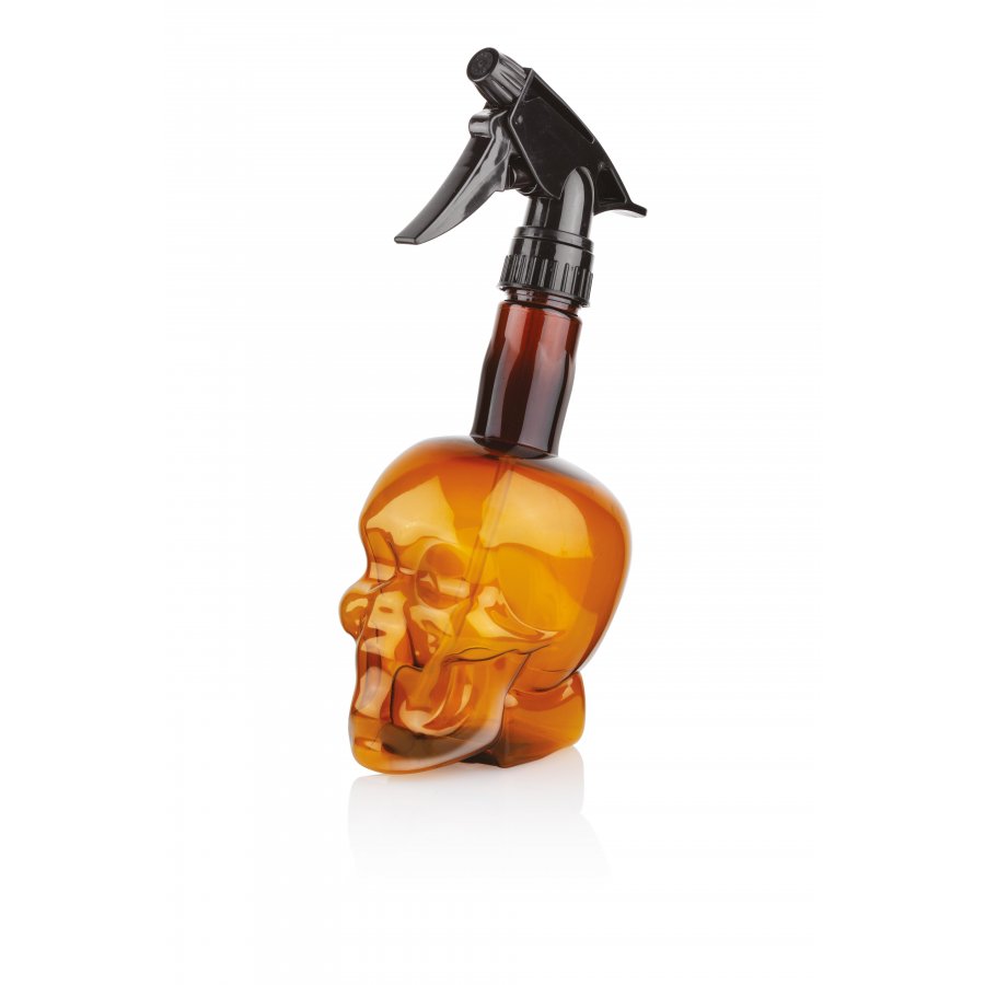 The Barber - Totenkopf Sprühlasche  box