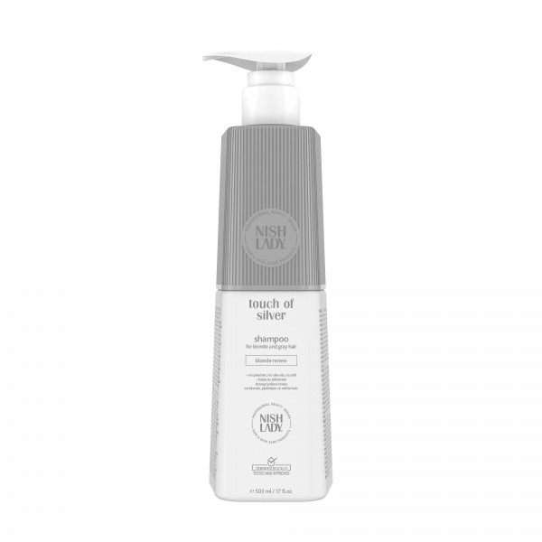 NISHLADY SHAMPOO TOUCH OF SILVER 503ml