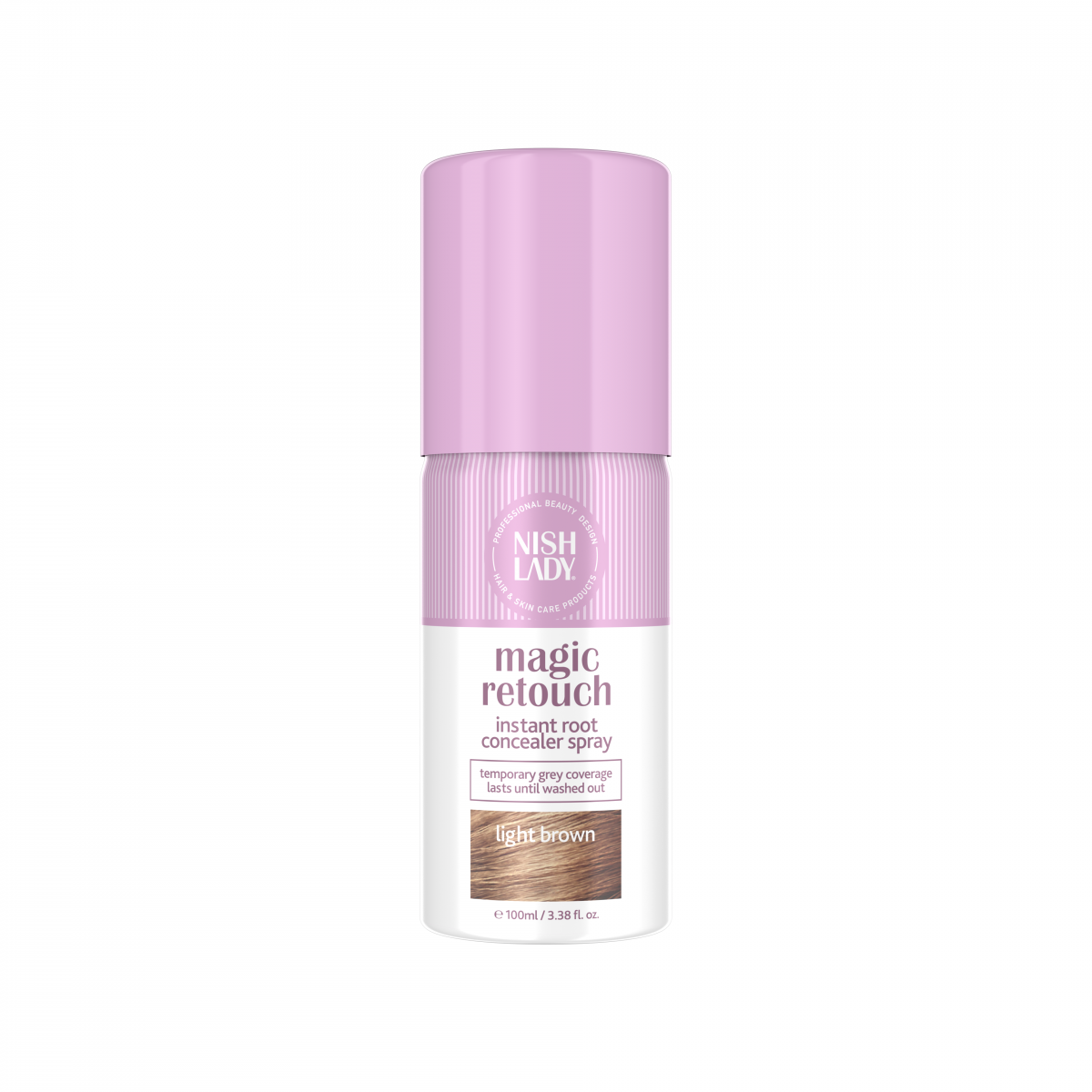 NISHLADY MAGIC RETOUCH LIGHT BROWN 100ml