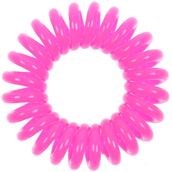 Loop Haargummi 6er Pack (Pink) Spiral Haarband / Haarbinder
