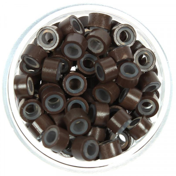 Microringe 100st. Braun für Micro Ring Extentions