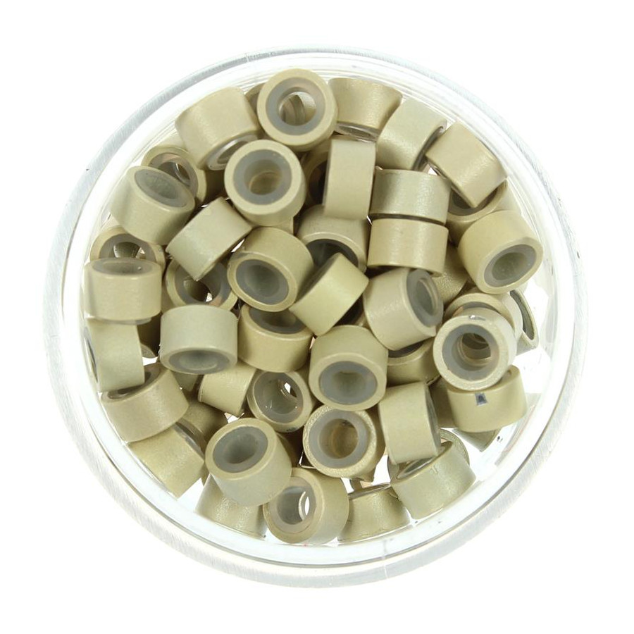 Microringe 100st. Blond für Micro Ring Extentions