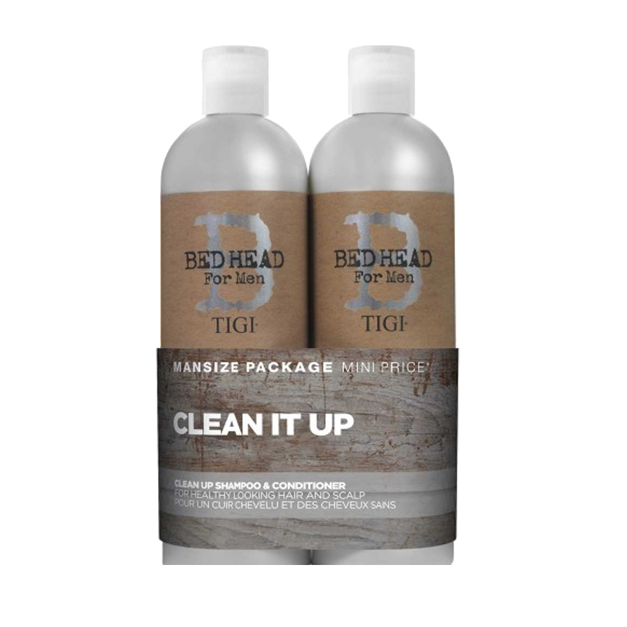 Tigi Bed Head Clean Up Tween Duo Shampoo & Conditioner je 750ml,