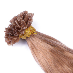 25 x Keratin Bonding Hair Extensions - 27 Honigblond - 100% Echthaar - NOVON EXTENTIONS