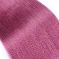 25 x Keratin Bonding Hair Extensions - Violett - 100% Echthaar - NOVON EXTENTIONS
