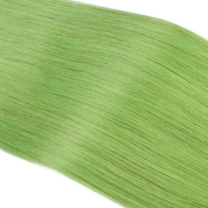 25 x Keratin Bonding Hair Extensions - Grün - 100% Echthaar - NOVON EXTENTIONS
