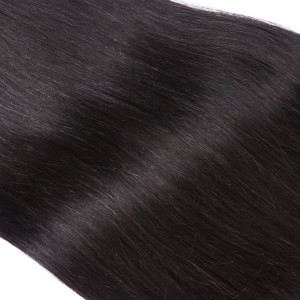 10 x Tape In - 1b Schwarzbraun - Hair Extensions - 2,5g - NOVON EXTENTIONS 50 cm